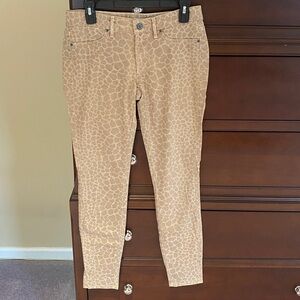 Rich & Skinny Beige Patterned Pants